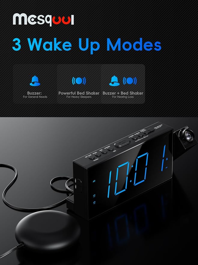 Mesqool Projection Alarm Clock - Image 5