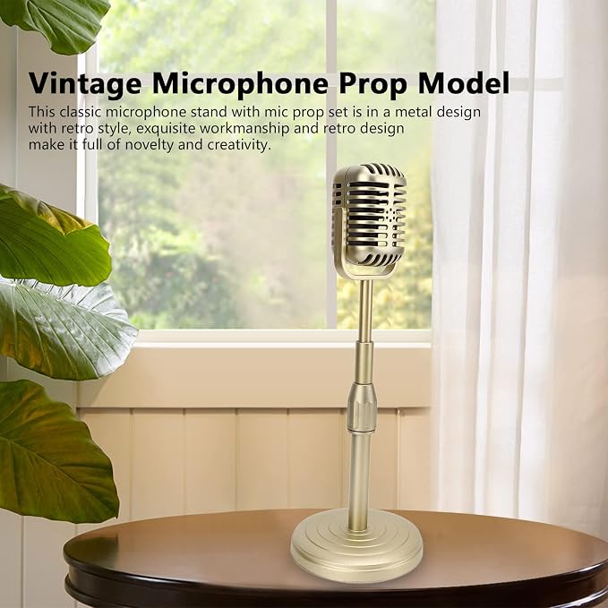 Vintage Microphone Prop Model - Image 3