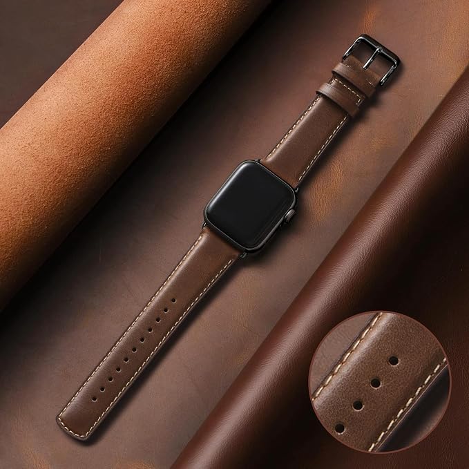 SUNFWR Leather Bands Compatible - Image 2