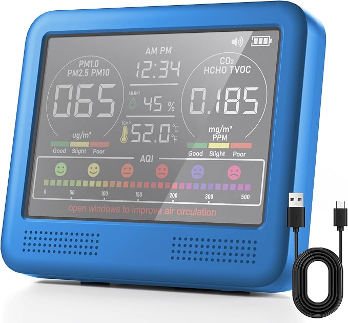 16-in-1 Indoor Air Quality Monitor by Unknown