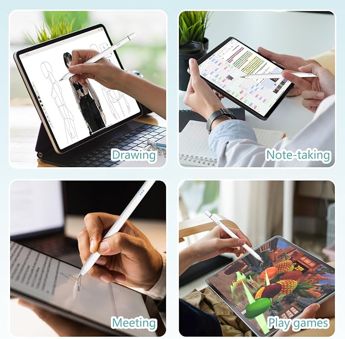 Stylus Pen for Apple iPad 2018–2026, Magnetic Charging iPad Pencil 2nd - Image 9