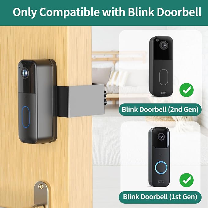 HomeMount Blink Doorbell Camera Mount No Drill - Image 4
