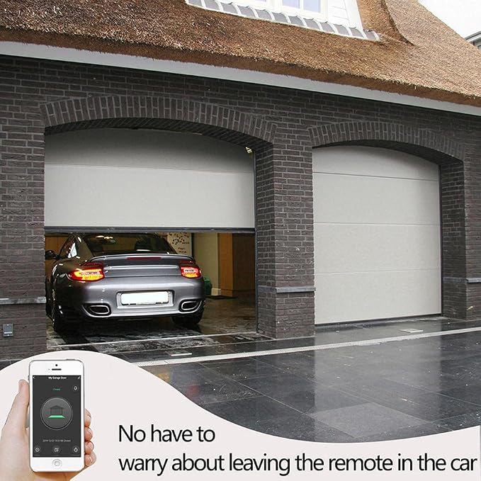 Smart Wi-Fi Garage Door Opener Remote, APP Control, Compatible - Image 4