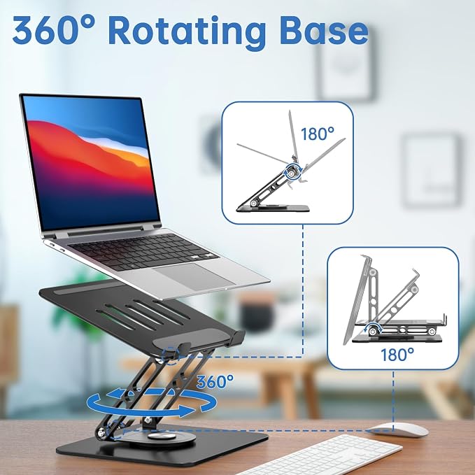 Laptop Stand for Desk Adjustable Computer Stand - Image 3