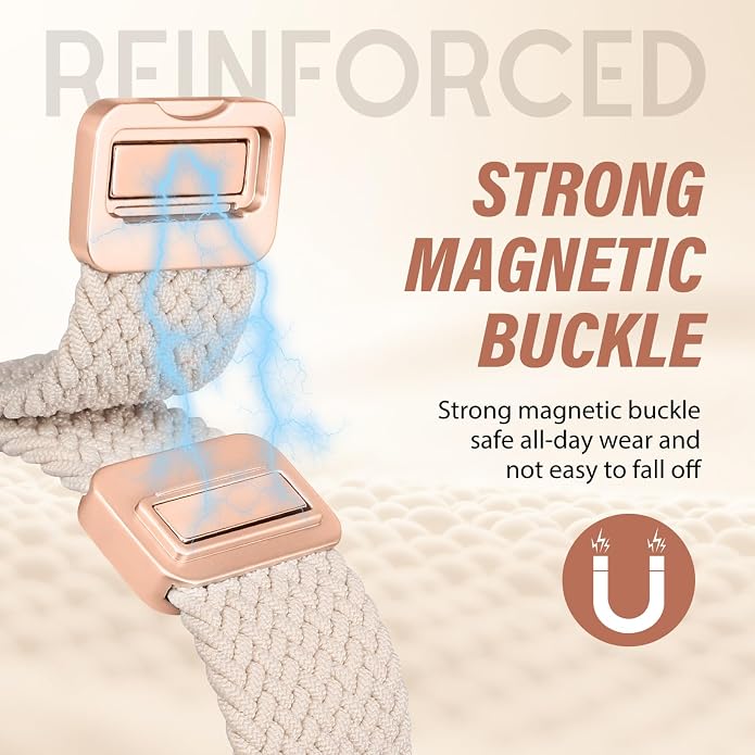 TOYOUTHS Braided Magnetic Band Compatible - Image 2
