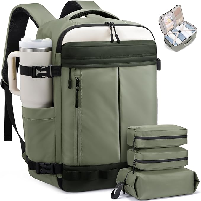 LOVEVOOK 50L Travel Backpack for Women Men, Airline Approved Carry On Luggage by LOVEVOOK