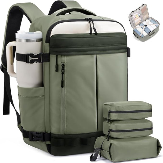LOVEVOOK 40L Travel Backpack for Women Men, Airline Approved Carry On Luggage by LOVEVOOK
