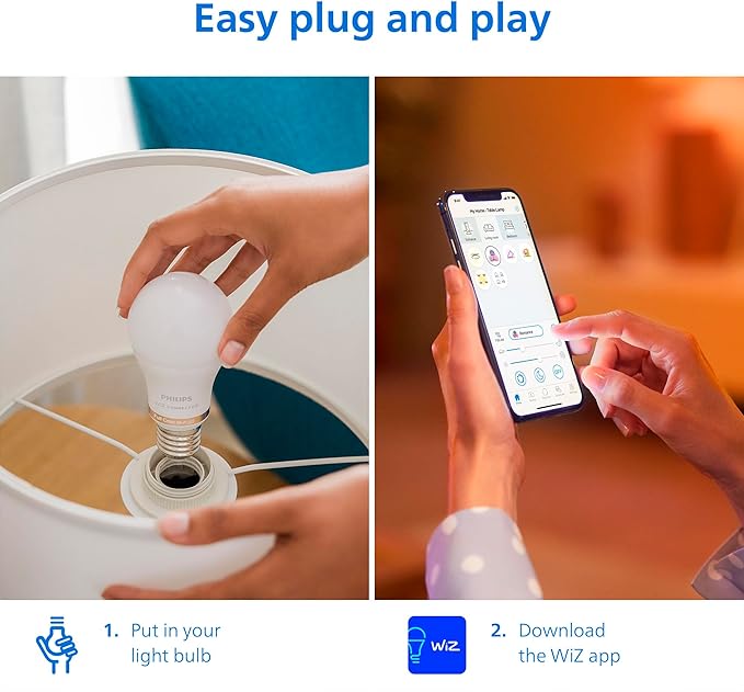 Philips Smart 100W A19 LED Light Bulbs 4-Pack - Image 5