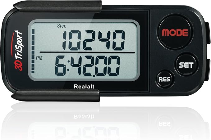 Realalt 3DTriSport 3D Walking Pedometer by Realalt