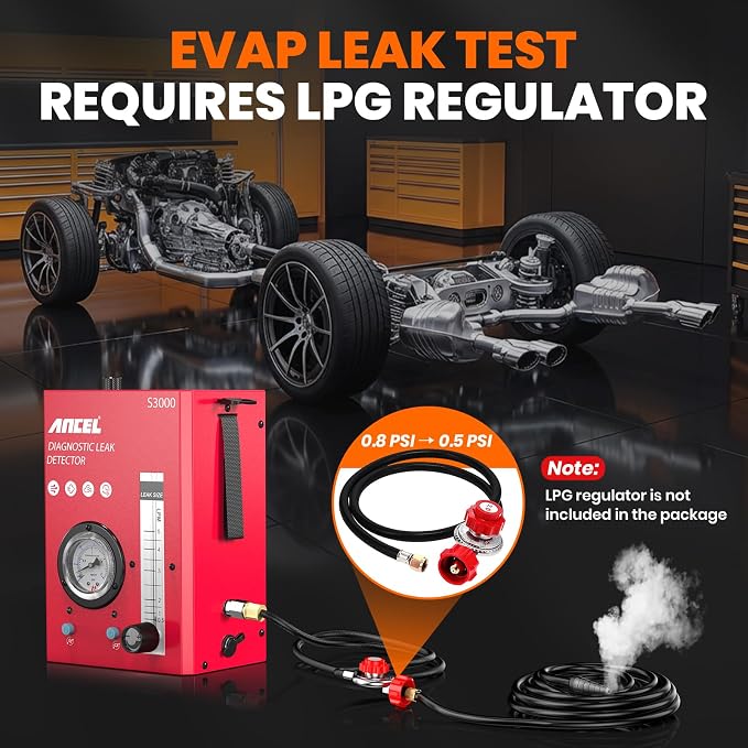 ANCEL S3000-US Smoke Machine Automotive Leak Detector - Image 7