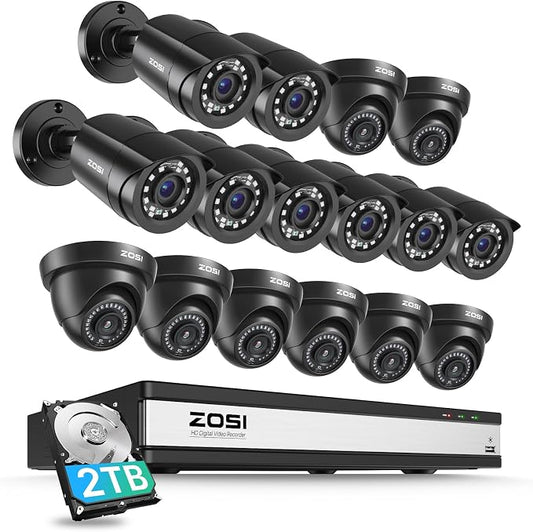 ZOSI 3K Lite 16CH Security Camera System by ZOSI