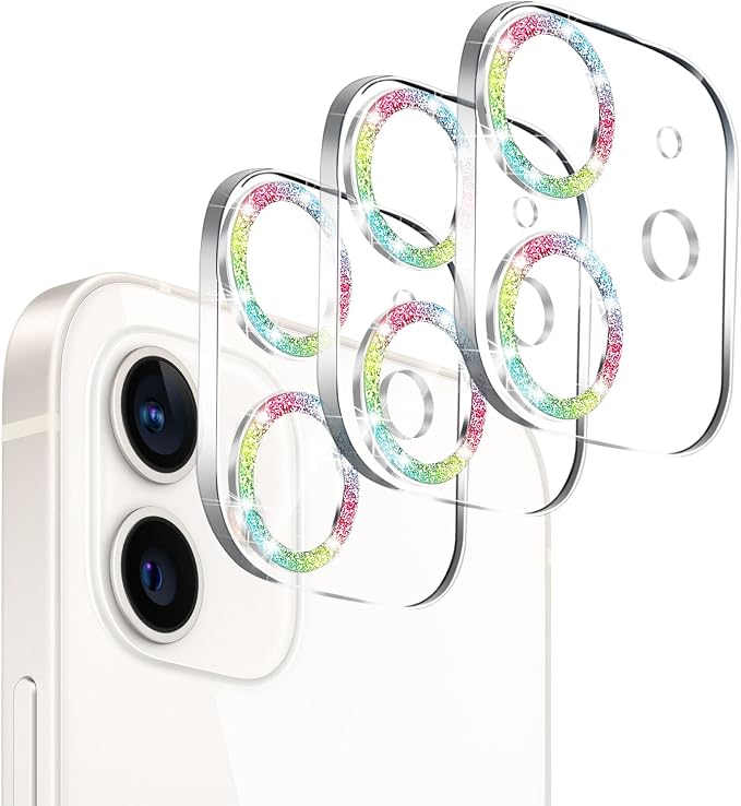 Dengduoduo 3 Pack Tempered Glass Camera Lens Protector by Dengduoduo