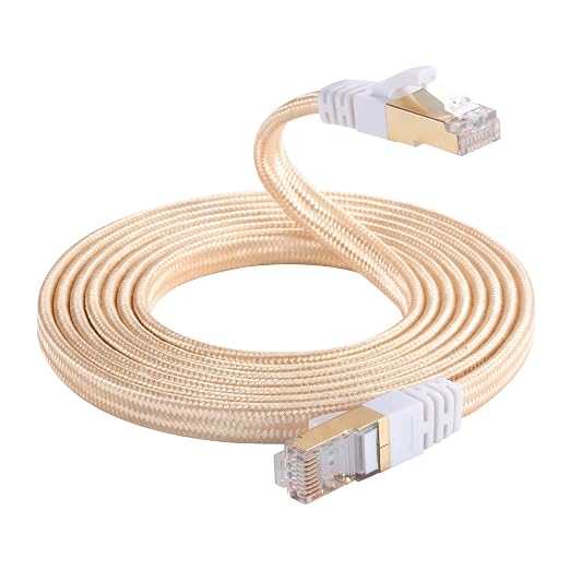 DanYee Cat 8 Ethernet Cable, Nylon Braided 33ft CAT8 High Speed Professional - Image 6
