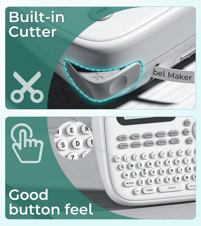 Label Maker Waterproof Labels, Labeler Machine - Image 9