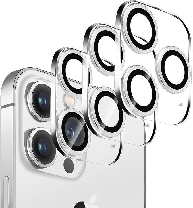 Dengduoduo 3 Pack Tempered Glass Camera Lens Protector by Dengduoduo