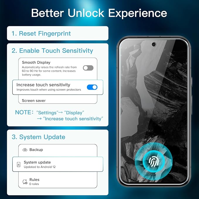 JETech Screen Protector for Google Pixel 8a 6.1-Inch - Image 3