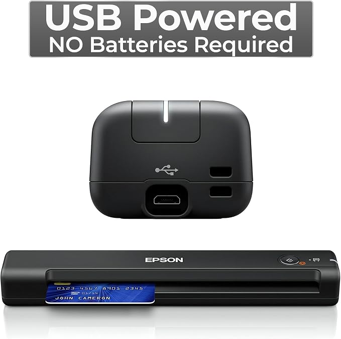Workforce Es-50 Portable Document Scanner - Image 5