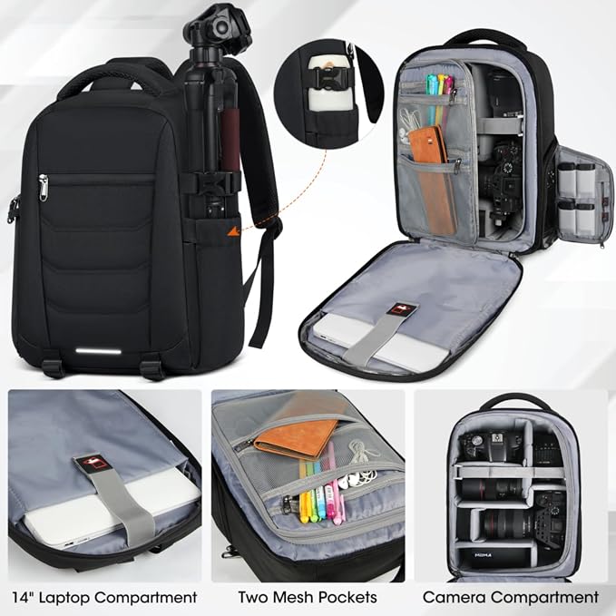 SDYSM Camera Bag Backpack Professional - Image 2