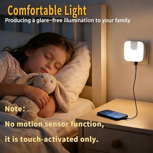 USB-C Night Light, Touch-Controlled Nightlight - Image 6