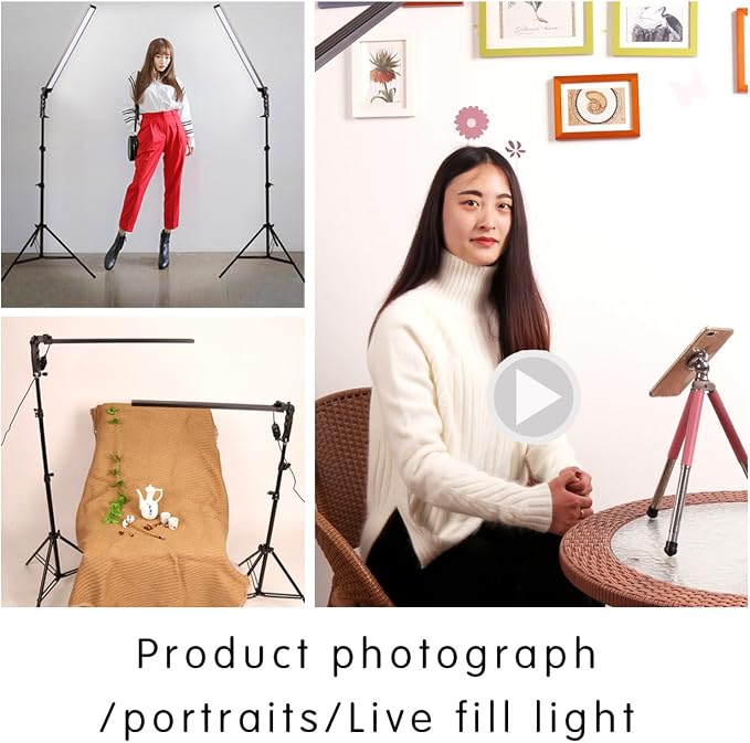 Photography Studio LED Lighting Kit Adjustable Light Professional Electrical - Image 2