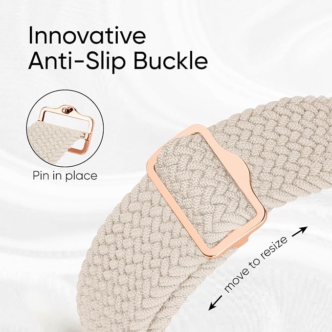 6 Pack Braided Stretchy Bands Compatible - Image 2