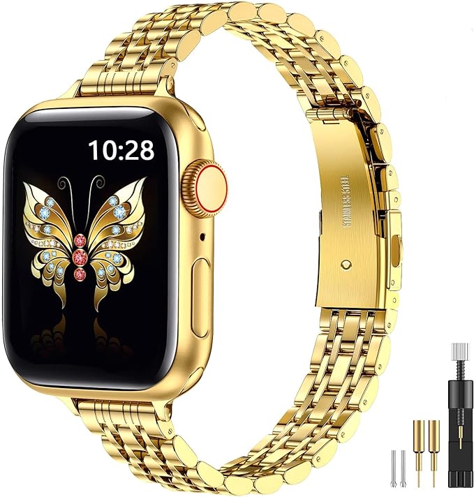 MioHHR Metal Band Compatible by ProfessionalStainlessSteelWatchBandCase