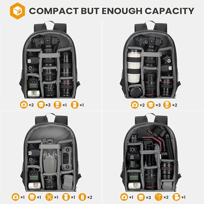 TARION Camera Bag DSLR Camera Backpack - Image 2