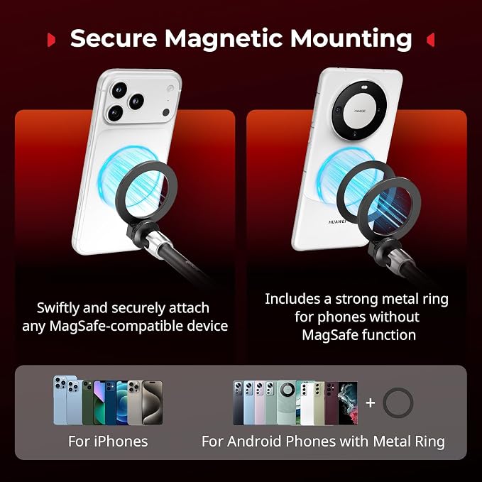 SmallRig Magic Arm Clamp w/ 1/4" Screw, Phone Mount - Image 2