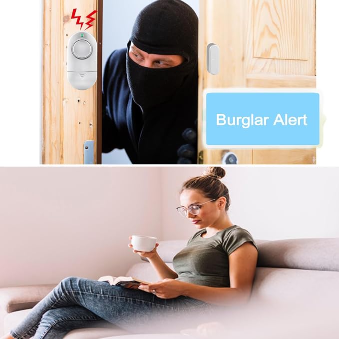 Window Alarm Sensor 12 pack, Door Alarms - Image 6