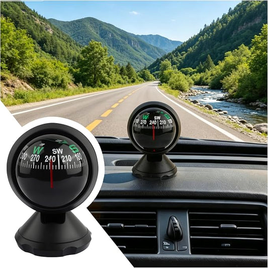 2026 New Upgraded Car Compass Dashboard Adjustible, Night Vision Compass by Unknown