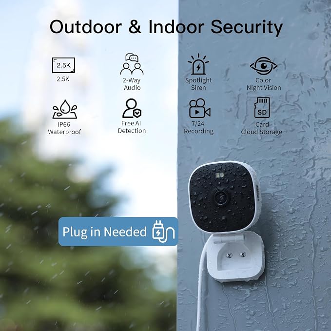 VIMTAG 4MP Security Camera, 2.4G/5G Outdoor Indoor Cameras - Image 10