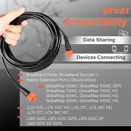 Replacement Part for Lowrance Ethernet Crossover Cable Yellow Cat6 Cable - Image 3