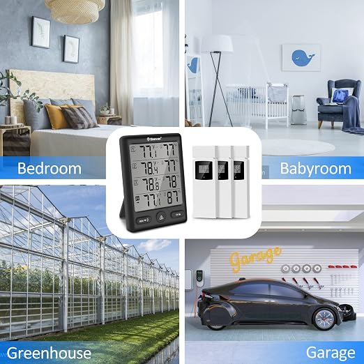 Geevon Indoor Outdoor Thermometer Wireless - Image 8
