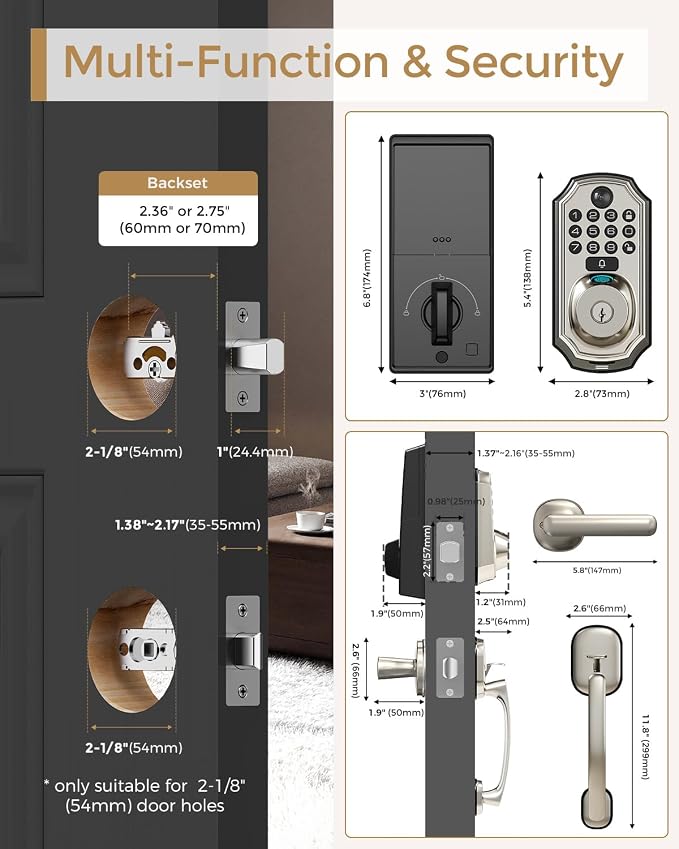 ARPHA WiFi Smart Lock with Camera - Image 8