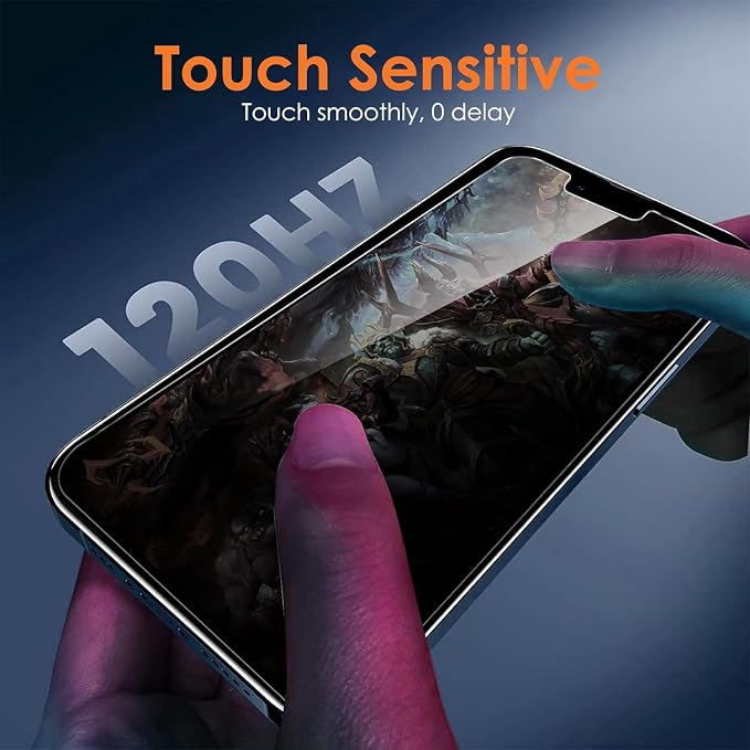 YMHML 3 Pack for iPhone 16e / 14/13 / 13 Pro Privacy Screen Protector, Anti Spy - Image 5