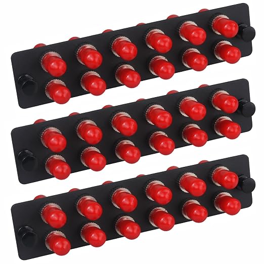 3-Pack 12 Simplex ST Fiber Patch Panel by Duogaliaopticalfiberproduct
