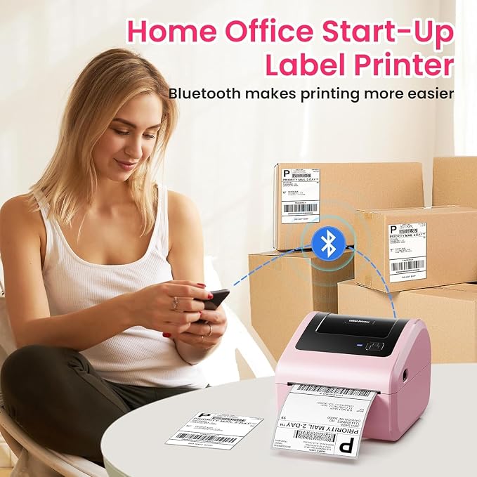 Bluetooth Shipping Label Printer - Image 3