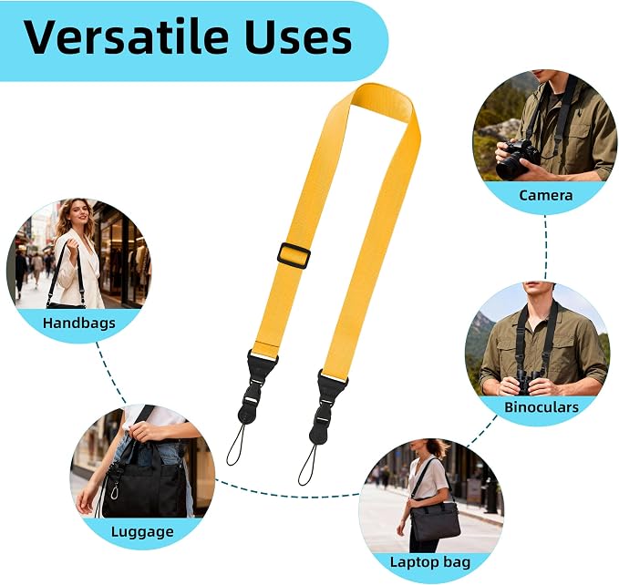 Adjustable Shoulder Strap:Comfortable iPad Strap Nylon Neck Lanyard - Image 8