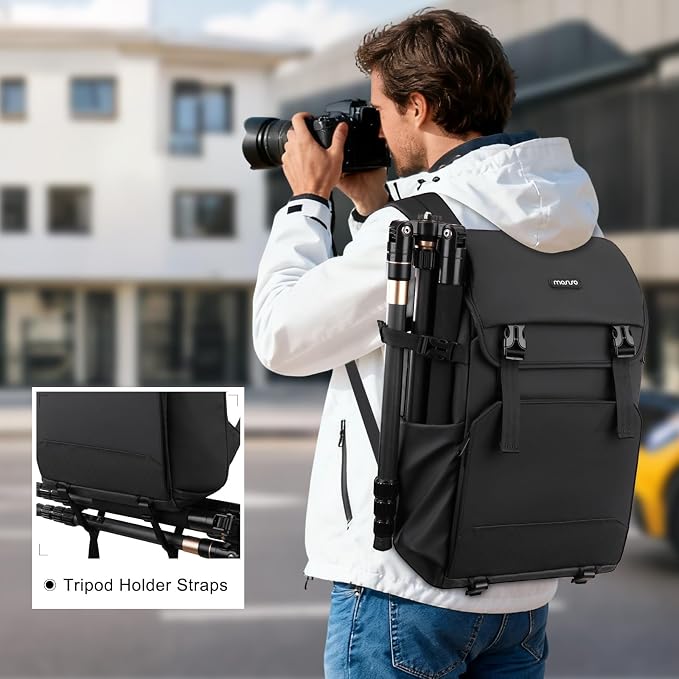 MOSISO Camera Backpack, DSLR/SLR/Mirrorless Camera Bag - Image 8