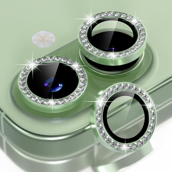 Choiche Compatible for iPhone 17 Camera Lens Protector Bling, 9H Tempered Glass by Choiche