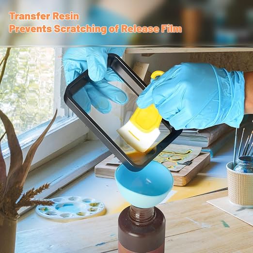 7Pcs UV Resin 3D Printer Must-Have Tool, Silicone Spatula, Brush - Image 2