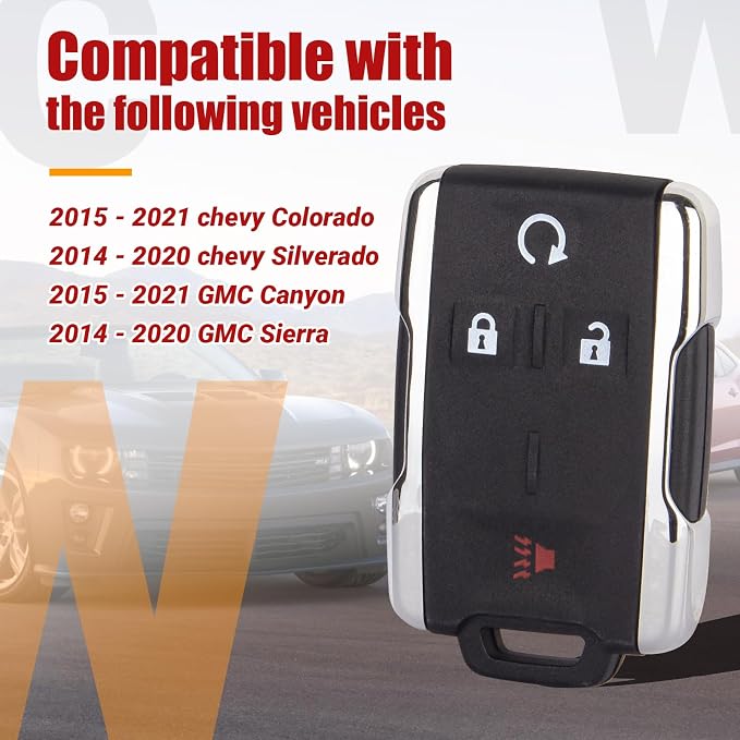 Key Fob Replacement Compatible - Image 2