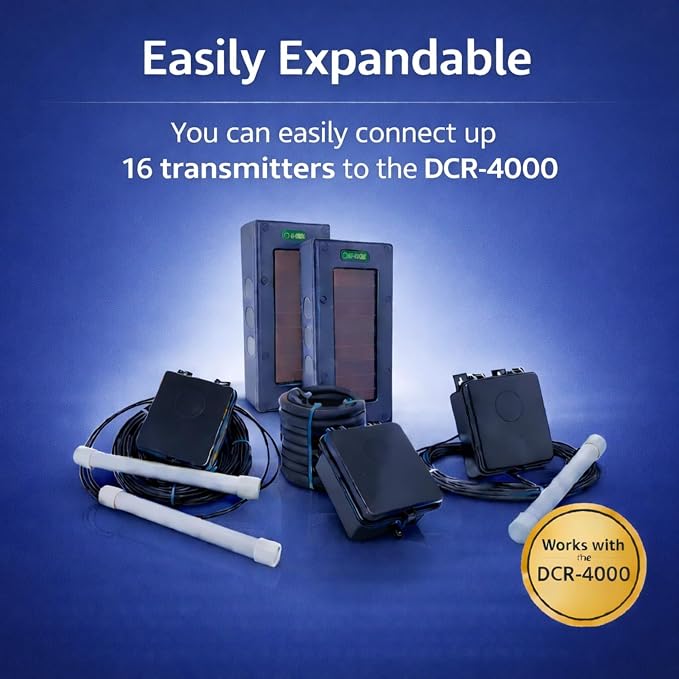 Dakota Alert DCR-4000 Wireless Receiver Bonus Kit – 1 Mile Long Range Driveway - Image 6