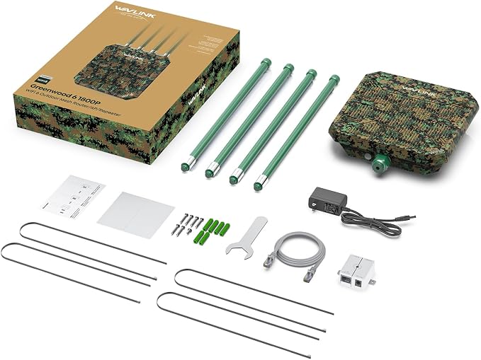 2026 AX1800 Outdoor WiFi 6 Extender Long Range, WAVLINK Outdoor WiFi Access - Image 9