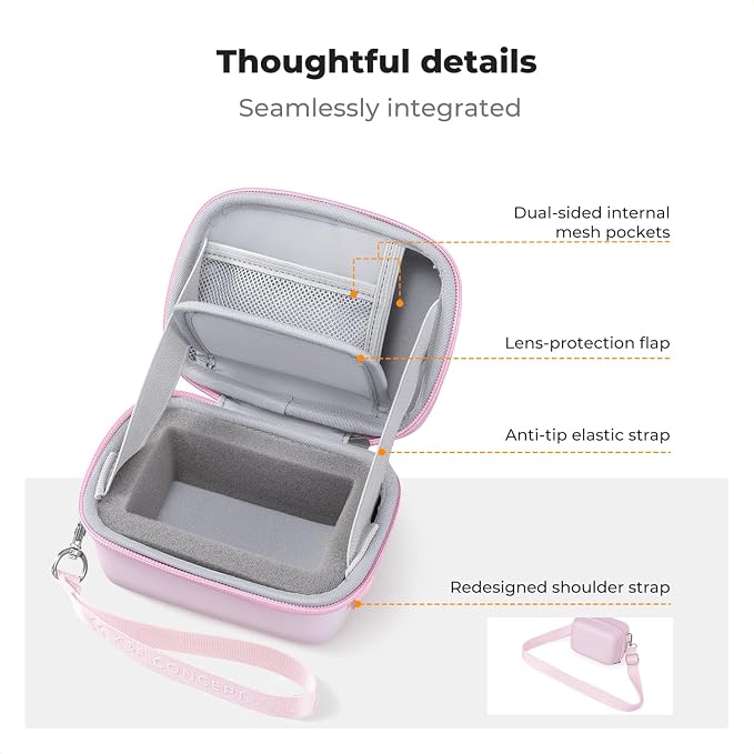 K&F CONCEPT Carrying Case for Digital Camera, Hard Shell Protective Travel Case - Image 7