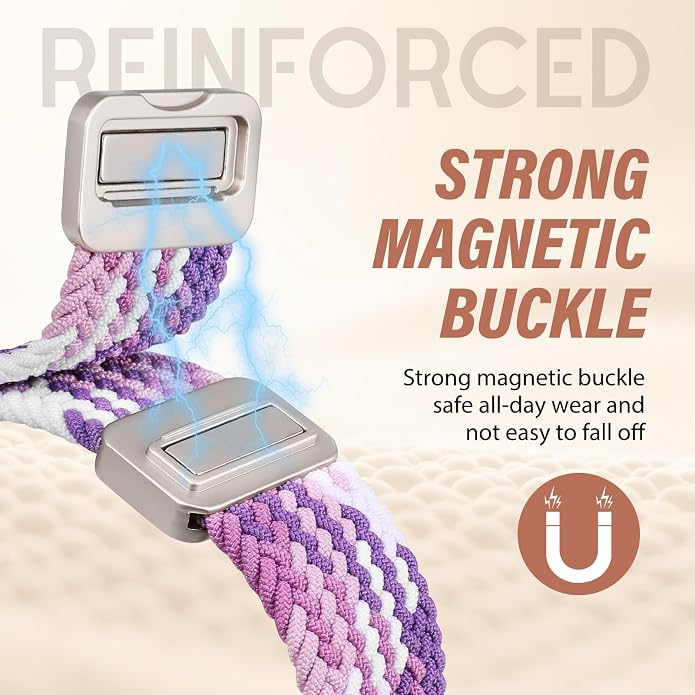 TOYOUTHS Braided Magnetic Band Compatible - Image 2