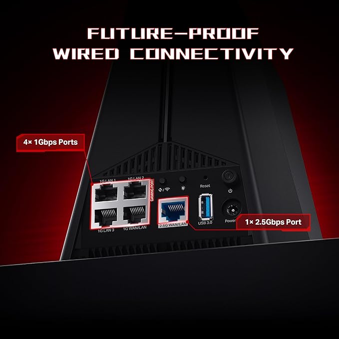 TP-Link Tri-Band AXE5400 Wi-Fi 6E Gaming Router Archer GXE75 | 6-Stream 5.4 - Image 5