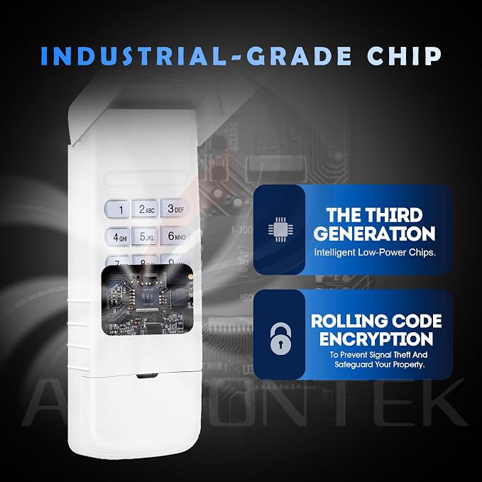 Avisontek for Wireless Linear Garage Door Opener Keypad LPWKP/MDTK - Image 4