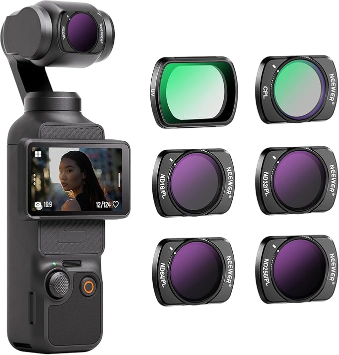 NEEWER Magnetic ND/CPL Filter Set Compatible by Neewer