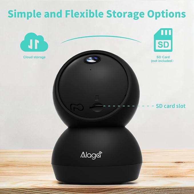 Security Camera, 2K HD Indoor Security Camera, 360 Degree Pan/Tilt Pet Camera - Image 7